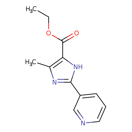 1H-Imidazole-5-carboxylic acid, 4-methyl-2-(3-pyridinyl)-, ethyl ester