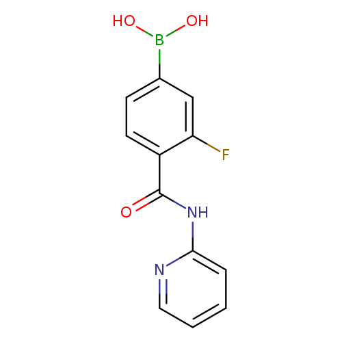 3-Fluoro-4-(2-pyridylcarbamoyl)phenylboronicAcid