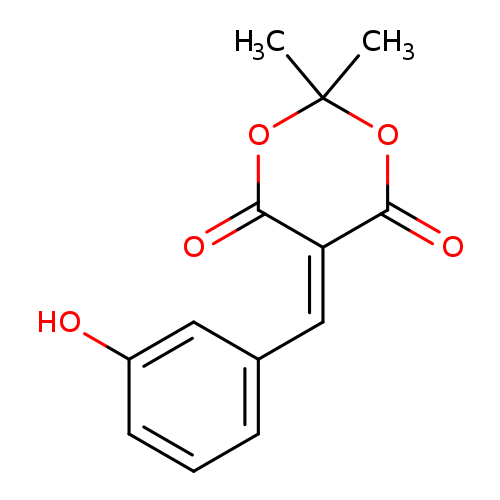 1,3-Dioxane-4,6-dione, 5-[(3-hydroxyphenyl)methylene]-2,2-dimethyl-