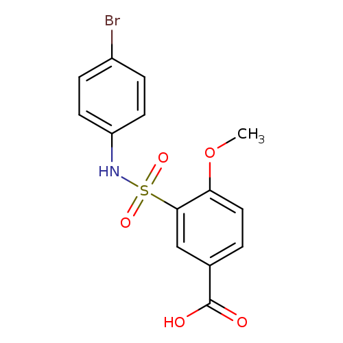 3-(N-(4-Bromophenyl)sulfamoyl)-4-methoxybenzoic acid