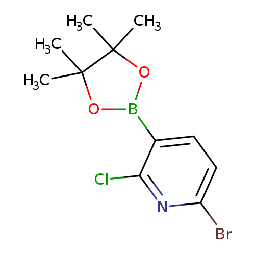 6-Bromo-2-chloro-3-(4,4,5,5-tetramethyl-1,3,2-dioxaborolan-2-yl)pyridine