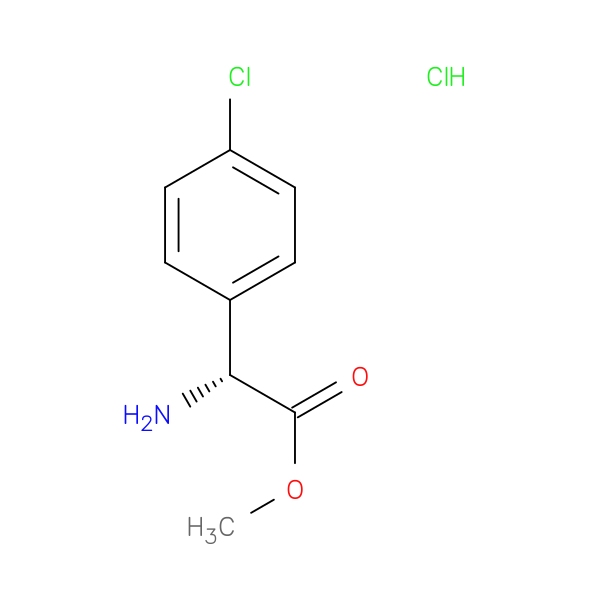 (R)-Methyl 2-amino-2-(4-chlorophenyl)acetate hydrochloride