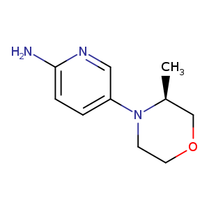 5-[(3S)-3-methylmorpholin-4-yl]pyridin-2-amine