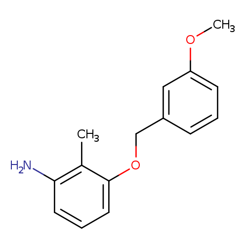 3-[(3-methoxyphenyl)methoxy]-2-methylaniline