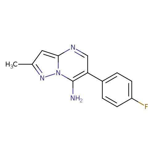 6-(4-Fluorophenyl)-2-methylpyrazolo[1,5-a]pyrimidin-7-amine