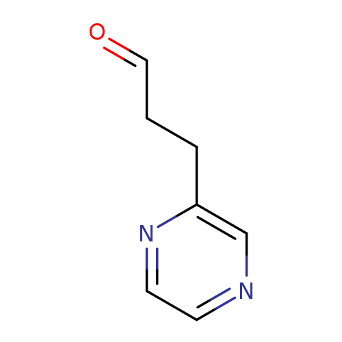 3-(pyrazin-2-yl)propanal