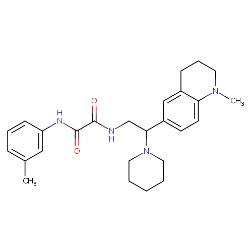 N-[2-(1-methyl-1,2,3,4-tetrahydroquinolin-6-yl)-2-(piperidin-1-yl)ethyl]-N'-(3-methylphenyl)ethanediamide