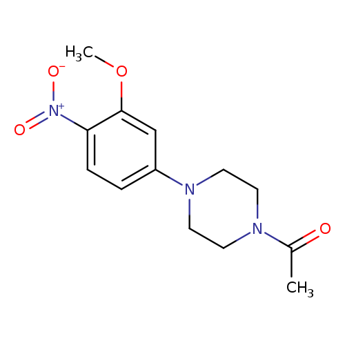 1-(4-(3-Methoxy-4-nitrophenyl)piperazin-1-yl)ethanone