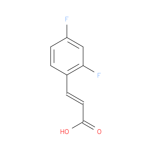 (E)-3-(2,4-Difluorophenyl)acrylic acid