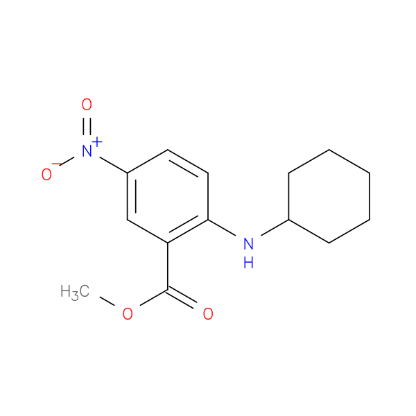 Methyl 2-(cyclohexylamino)-5-nitrobenzoate