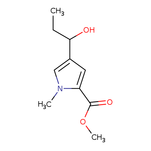 Methyl 4-(1-hydroxypropyl)-1-methyl-1h-pyrrole-2-carboxylate