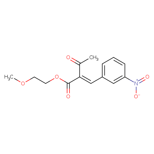 Butanoic acid, 2-[(3-nitrophenyl)methylene]-3-oxo-, 2-methoxyethylester