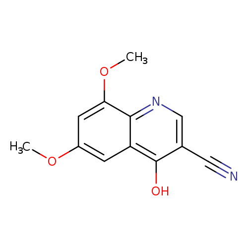 4-Hydroxy-6,8-dimethoxyquinoline-3-carbonitrile