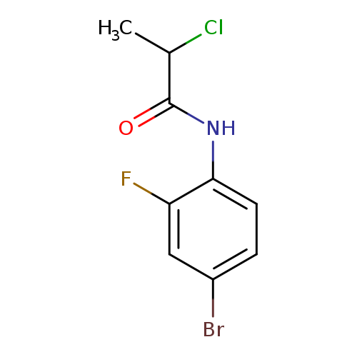 N-(4-Bromo-2-fluorophenyl)-2-chloropropanamide