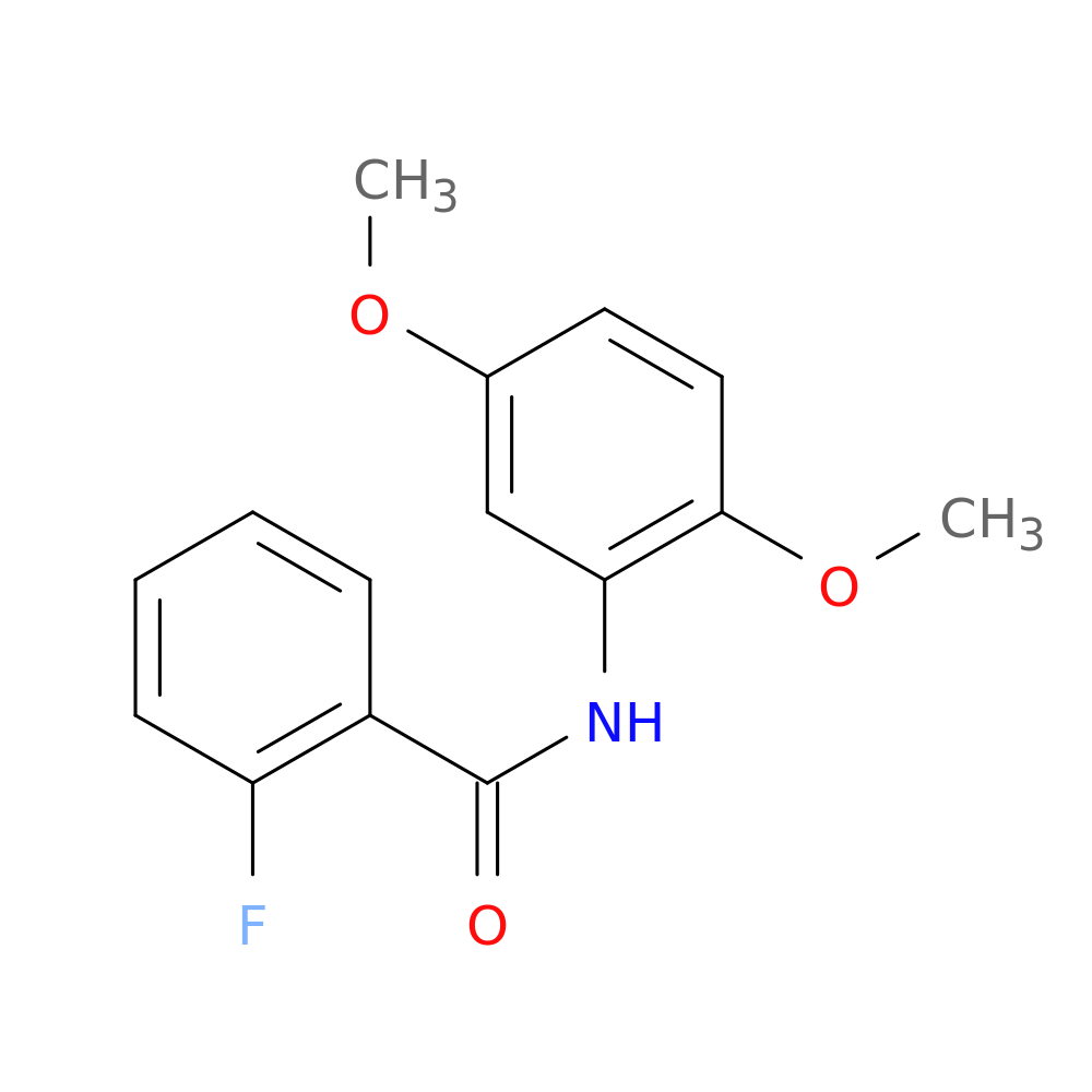 2-Fluoro-n-(2,5-dimethoxyphenyl)benzamide