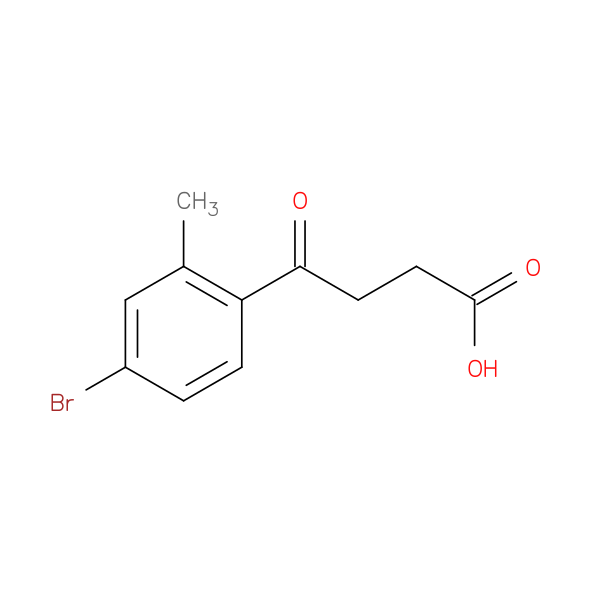 4-(4-Bromo-2-methylphenyl)-4-oxobutanoic acid