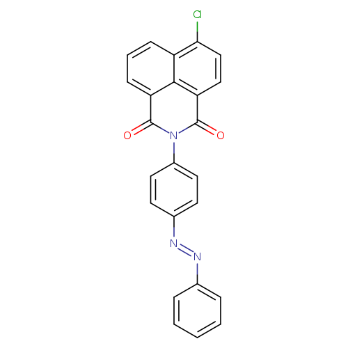 8-chloro-3-{4-[(E)-2-phenyldiazen-1-yl]phenyl}-3-azatricyclo[7.3.1.0^{5,13}]trideca-1(12),5,7,9(13),10-pentaene-2,4-dione