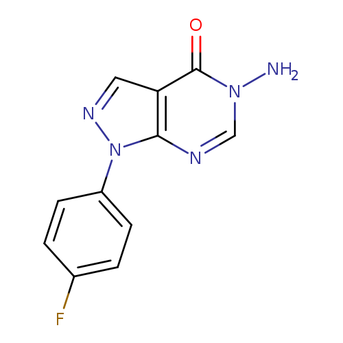 5-AMINO-1-(4-FLUOROPHENYL)-1,5-DIHYDRO-4H-PYRAZOLO[3,4-D]PYRIMIDIN-4-ONE