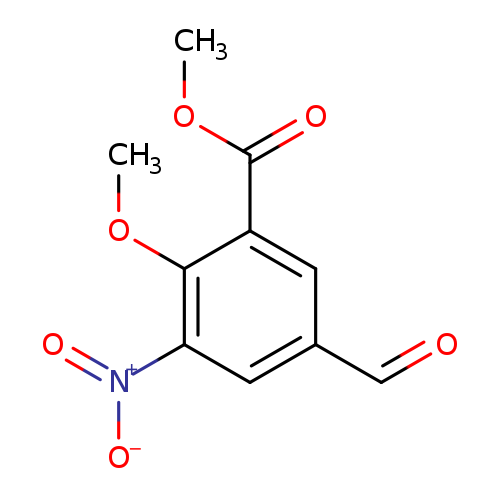 methyl 5-formyl-2-methoxy-3-nitrobenzoate