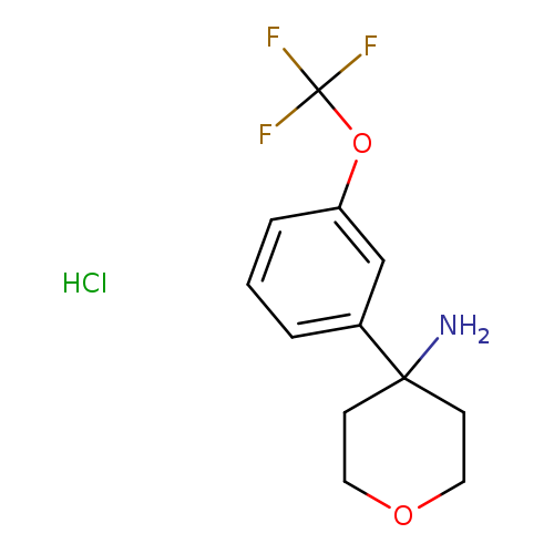 4-[3-(Trifluoromethoxy)phenyl]oxan-4-amine hydrochloride