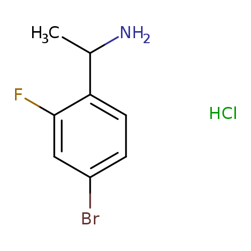 1-(4-Bromo-2-fluorophenyl)ethanamine hydrochloride
