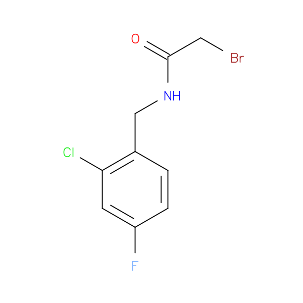 2-Bromo-n-(2-chloro-4-fluorobenzyl)acetamide