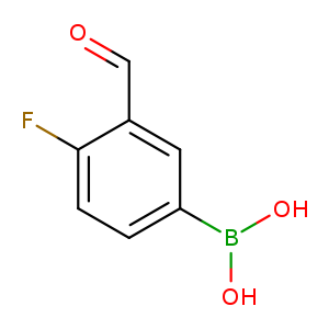 Boronic acid, (4-fluoro-3-formylphenyl)-