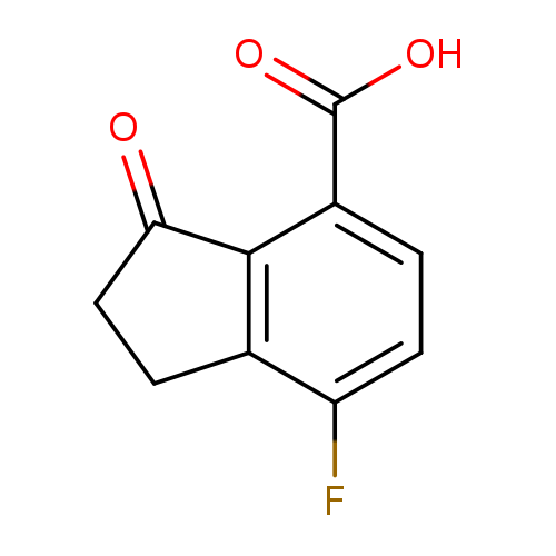 7-fluoro-3-oxo-2,3-dihydro-1H-indene-4-carboxylic acid