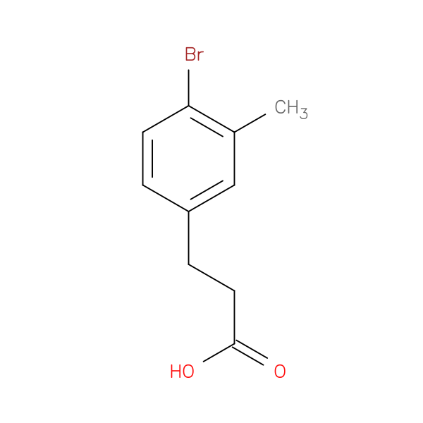 3-(4-Bromo-3-methylphenyl)propanoic acid