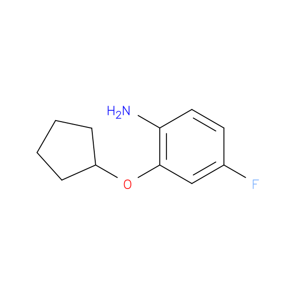 2-(cyclopentyloxy)-4-fluoroaniline