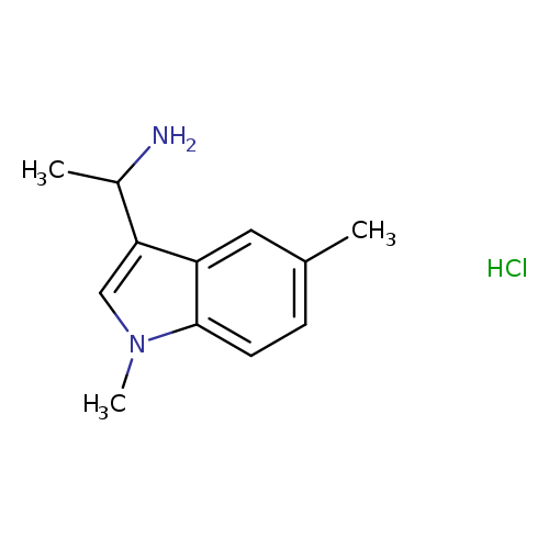 1-(1,5-dimethyl-1H-indol-3-yl)ethan-1-amine hydrochloride