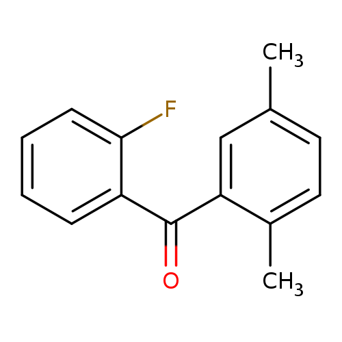 (2,5-Dimethyl-phenyl)-(2-fluoro-phenyl)-methanone