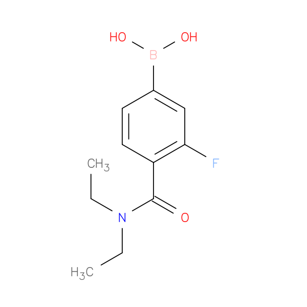 4-(Diethylcarbamoyl)-3-fluorophenylboronic acid