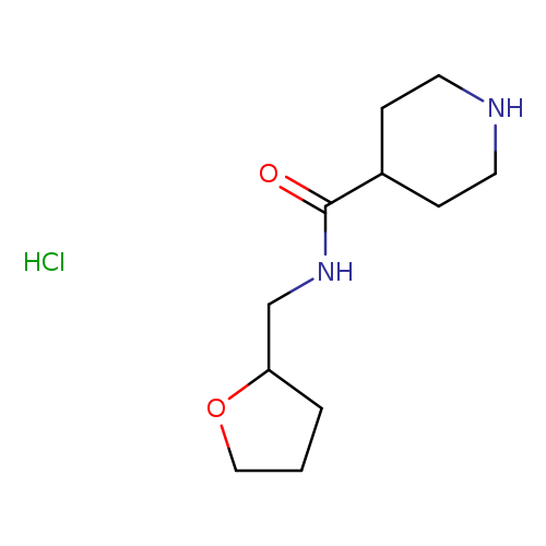 N-(Tetrahydro-2-furanylmethyl)-4-piperidinecarboxamide hydrochloride