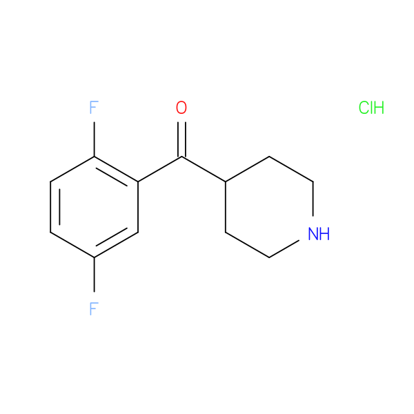 4-[(2,5-difluorophenyl)carbonyl]piperidine hydrochloride
