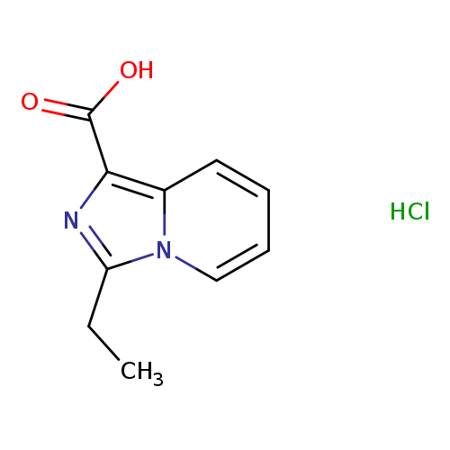 3-ethylimidazo[1,5-a]pyridine-1-carboxylicacidhydrochloride