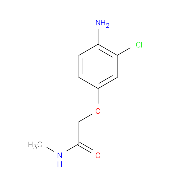 2-(4-Amino-3-chlorophenoxy)-n-methylacetamide