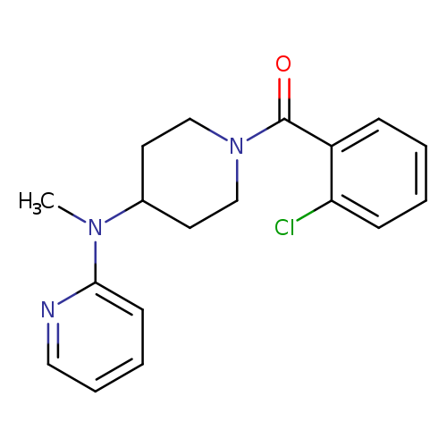 N-[1-(2-chlorobenzoyl)piperidin-4-yl]-N-methylpyridin-2-amine
