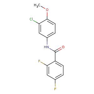 N-(3-chloro-4-methoxyphenyl)-2,4-difluorobenzamide