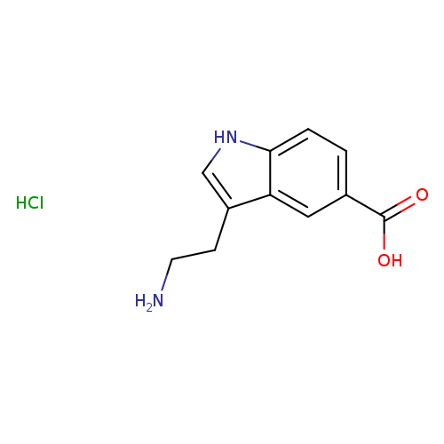 3-(2-aminoethyl)-1H-indole-5-carboxylic acid hydrochloride