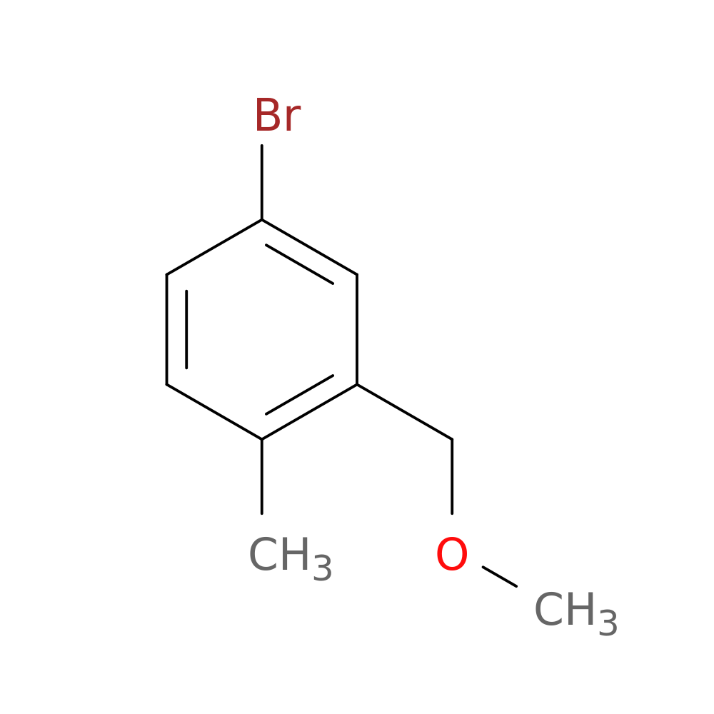4-Bromo-2-(methoxymethyl)-1-methylbenzene