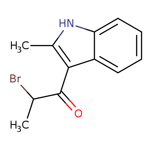 2-Bromo-1-(2-methyl-1h-indol-3-yl)propan-1-one