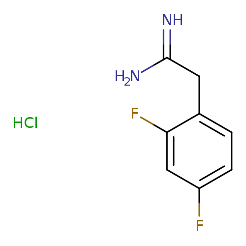2-(2,4-difluorophenyl)ethanimidamide hydrochloride