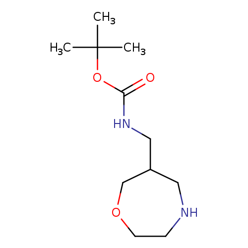 tert-butylN-[(1,4-oxazepan-6-yl)methyl]carbamate