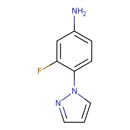 3-Fluoro-4-(1H-pyrazol-1-yl)aniline