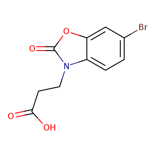 3-(6-Bromo-2-oxo-1,3-benzoxazol-3(2h)-yl)propanoic acid