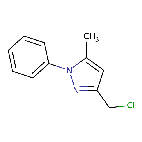 3-(chloromethyl)-5-methyl-1-phenyl-1H-pyrazole