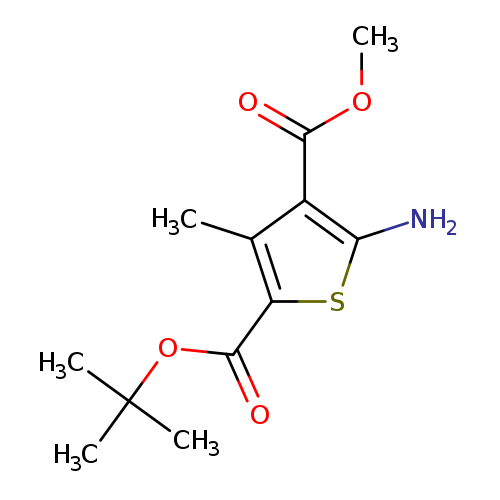 2-tert-Butyl 4-methyl 5-amino-3-methylthiophene-2,4-dicarboxylate