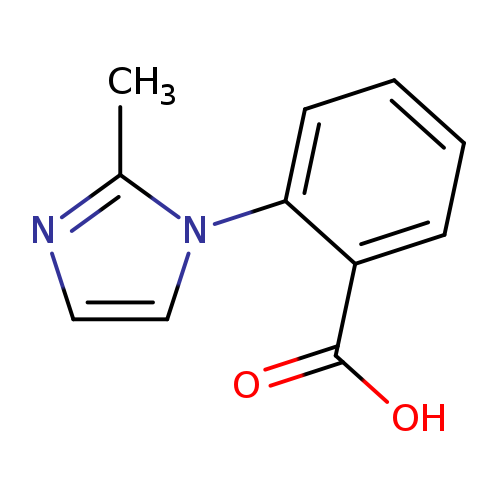 Benzoic acid, 2-(2-methyl-1H-imidazol-1-yl)-