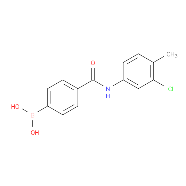 (4-((3-Chloro-4-methylphenyl)carbamoyl)phenyl)boronic acid